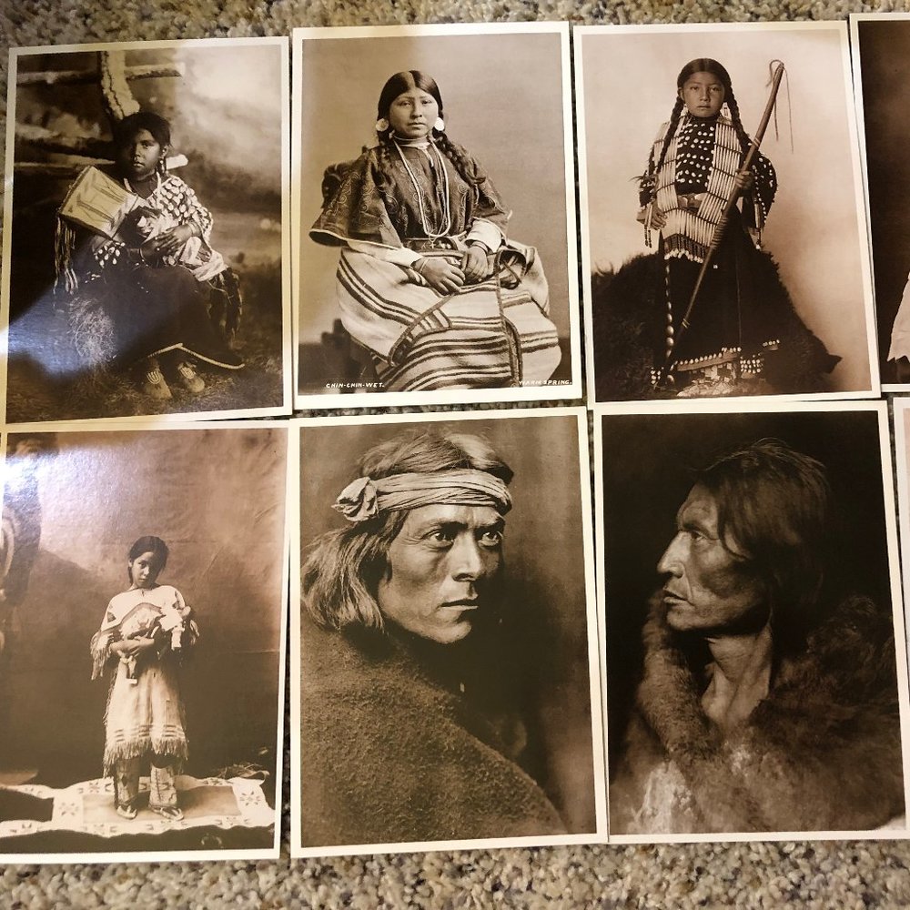 Native Vintage-esk Postcards